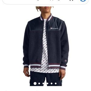 Champion basketball Sherpa jacket.